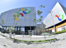 Escola de Itajaí fica no bairro Ressacada; foi inaugurada em 2022