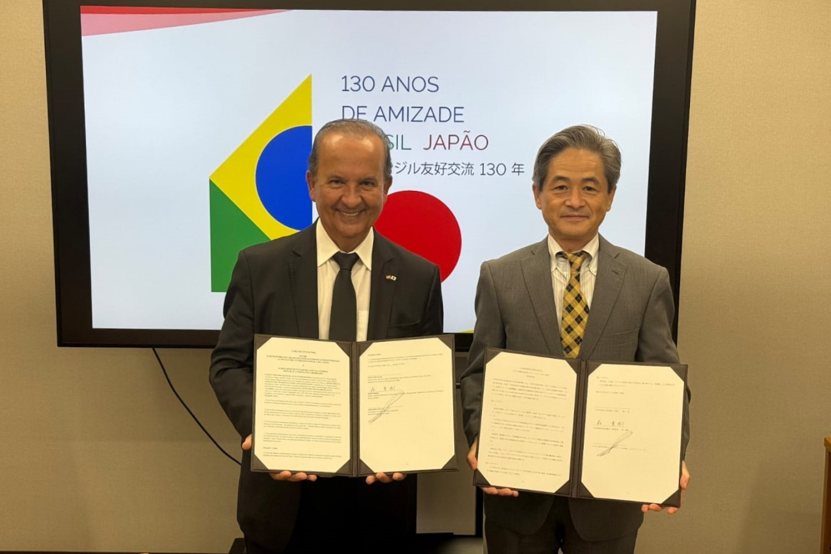 A Carta de Intenções também prevê incentivo à presença de empresas japonesas em território catarinense