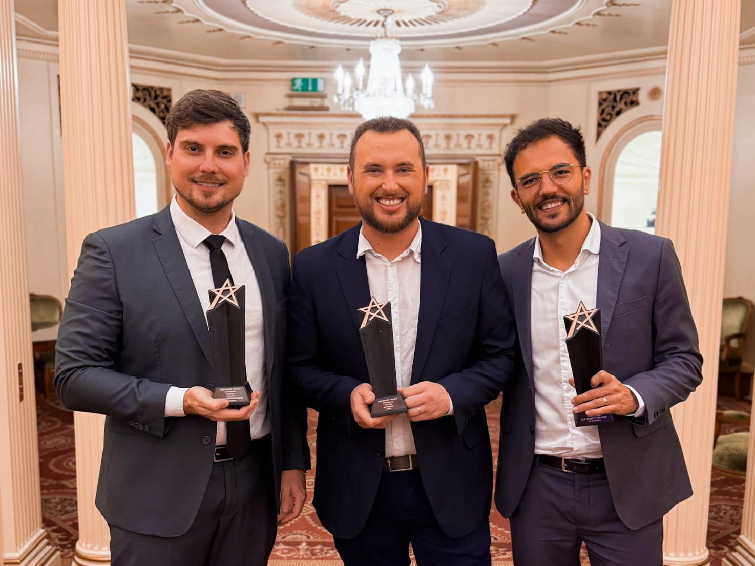Bruno Esteves, Marcello Natale e Neto Barni