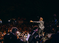 O cantor Michel Teló foi atração no encerramento da edição 2024 do Festival Santa Catarina Canta