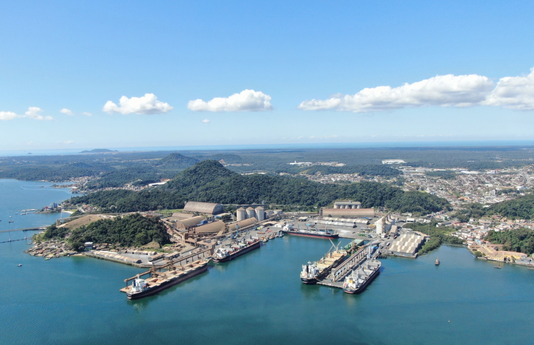 O complexo portuário é o maior porto em movimentação de carga de Santa Catarina e entre os 10 maiores portos públicos do Brasil em movimentação de carga geral.