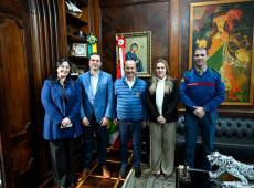 Durante o encontro, o governador Jorginho Mello destacou a importância do projeto para fortalecer a proteção da população.