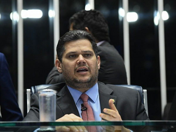 Davi Alcolumbre , presidente do Senado