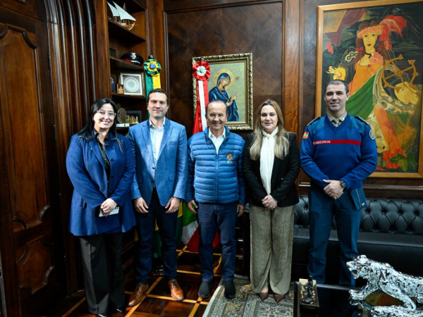 Durante o encontro, o governador Jorginho Mello destacou a importância do projeto para fortalecer a proteção da população.