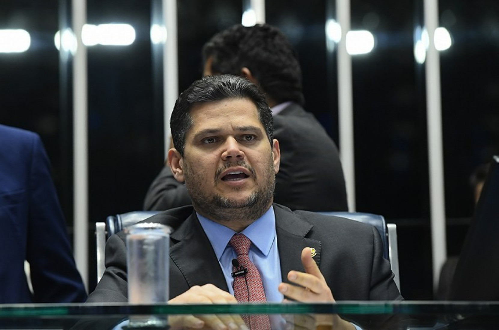 Davi Alcolumbre , presidente do Senado