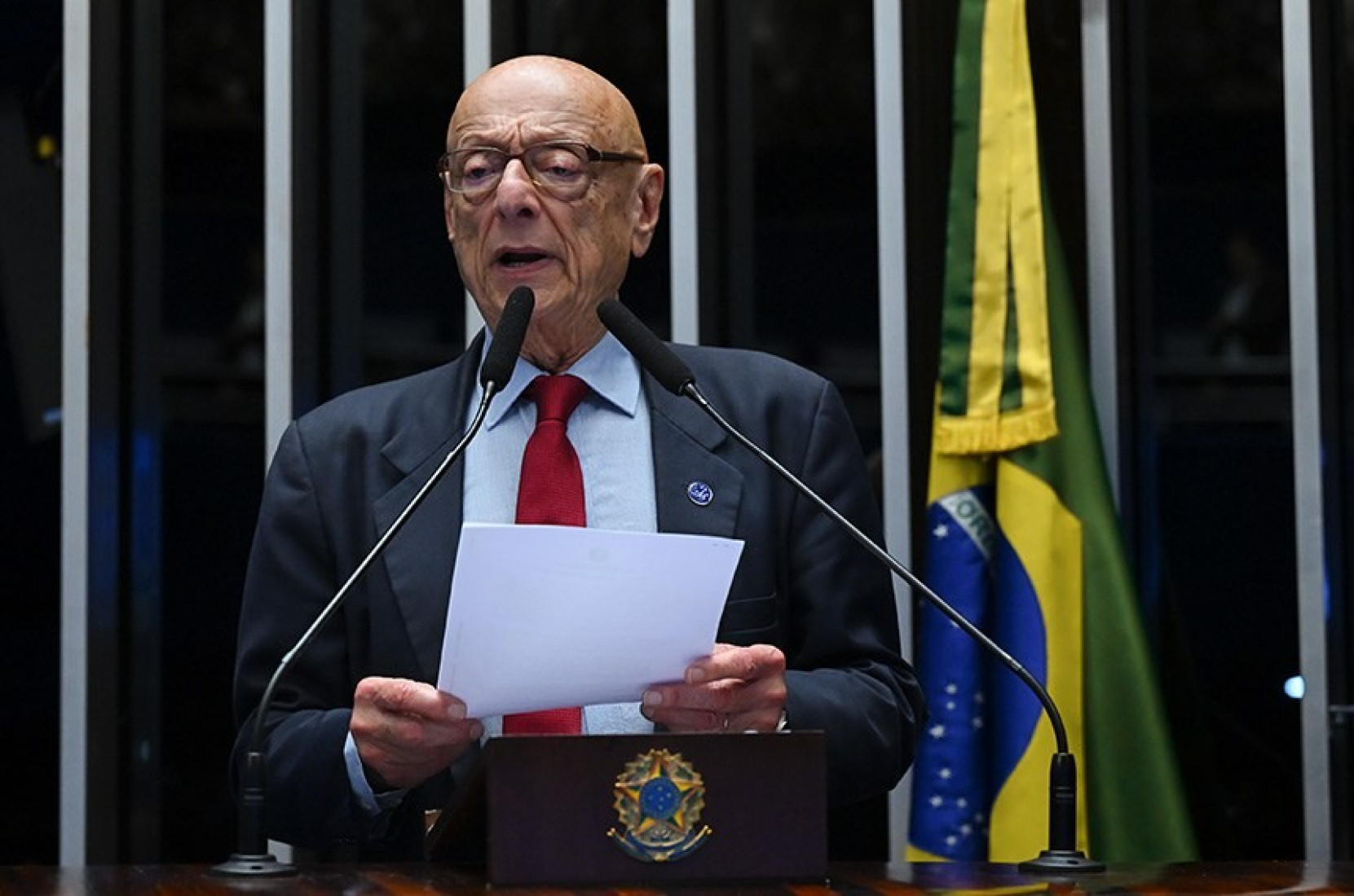 O senador Esperidião Amin (PP-SC)

