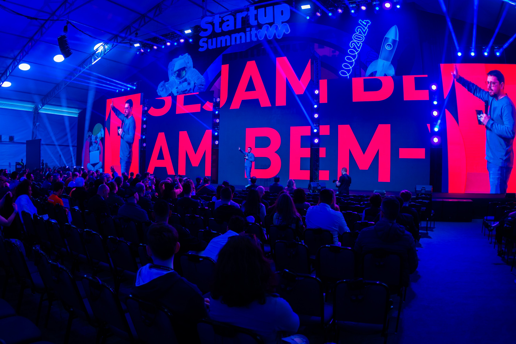 O Startup Summit 2025, marcado para os dias 27, 28 e 29 de agosto, em Florianópolis (SC)