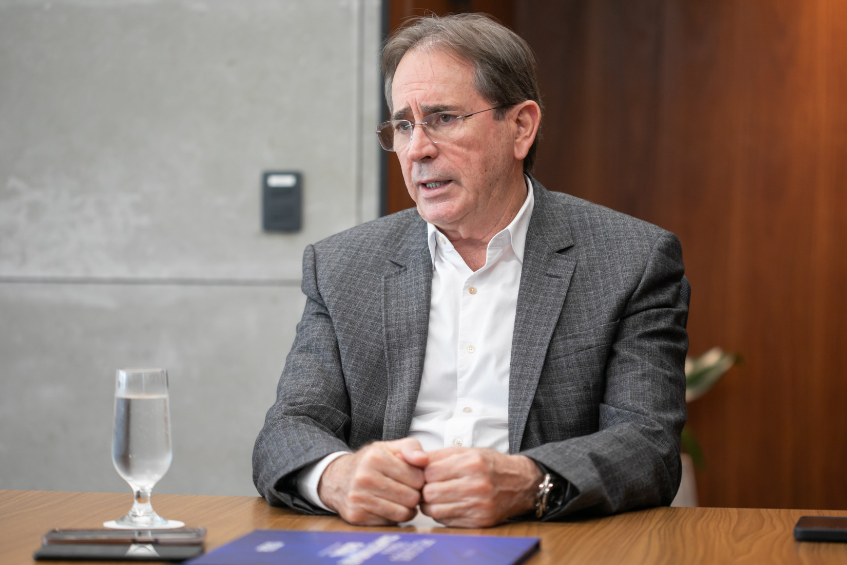 Presidente da FIESC, Mario Cezar de Aguiar 