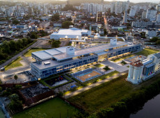 Escola SESI/SC obteve a maior nota entre todas as congêneres do país, segundo avaliação nacional da rede; na foto, Escola SESI em Joinville, a maior do país