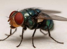 Primeiro caso de mosca-da-bicheira em humano é confirmado nos EUA após viagem a El Salvador.