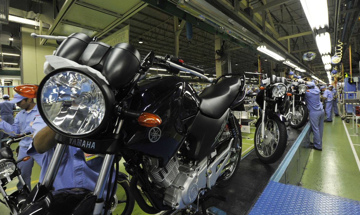 Produção de motos apresenta melhor resultado do ano