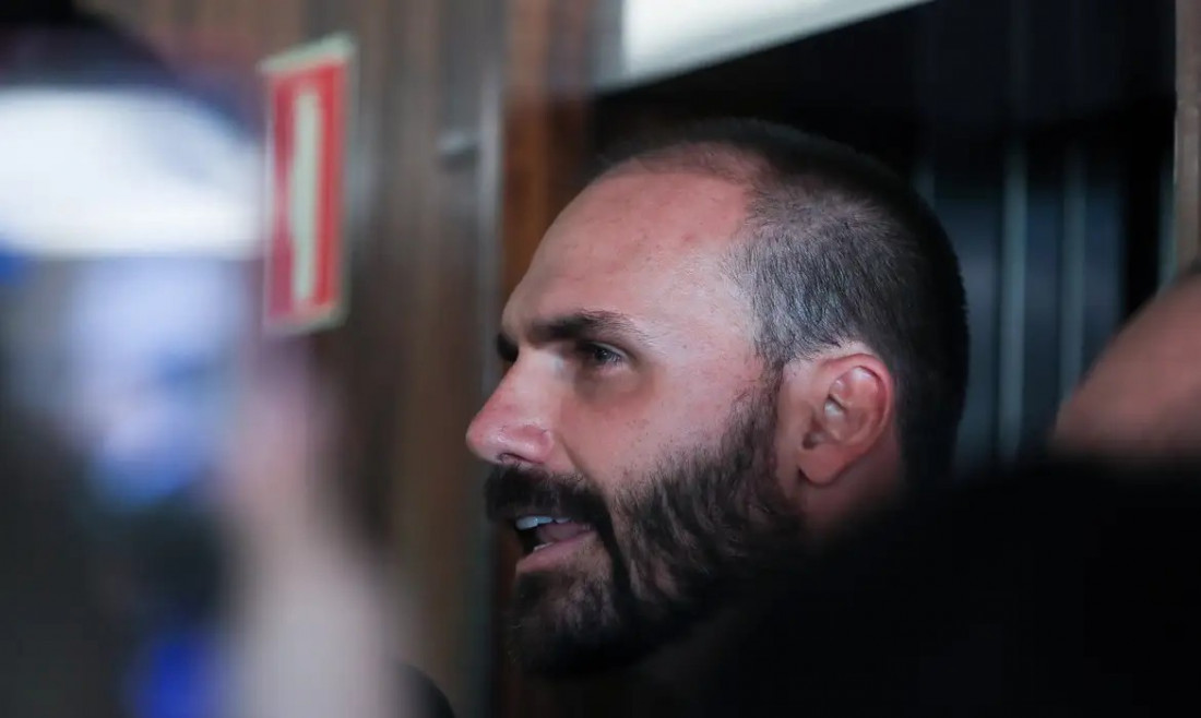 Eduardo Bolsonaro (PL-SP) está nos Estados Unidos