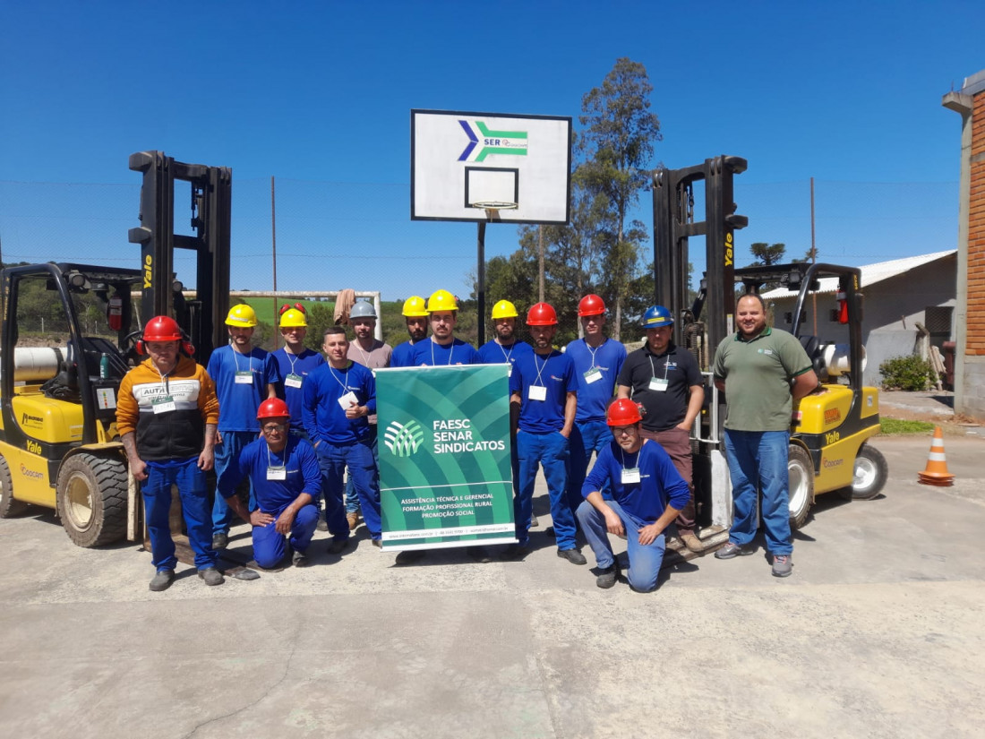 Um dos treinamentos realizados recentemente foi o de 