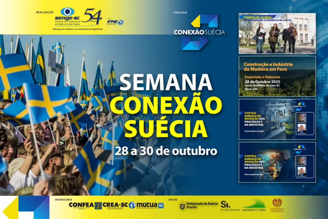A Conexão Suécia teve início em 2015 e, desde então, consolidou-se como uma plataforma de intercâmbio de conhecimento e experiências entre os dois países.