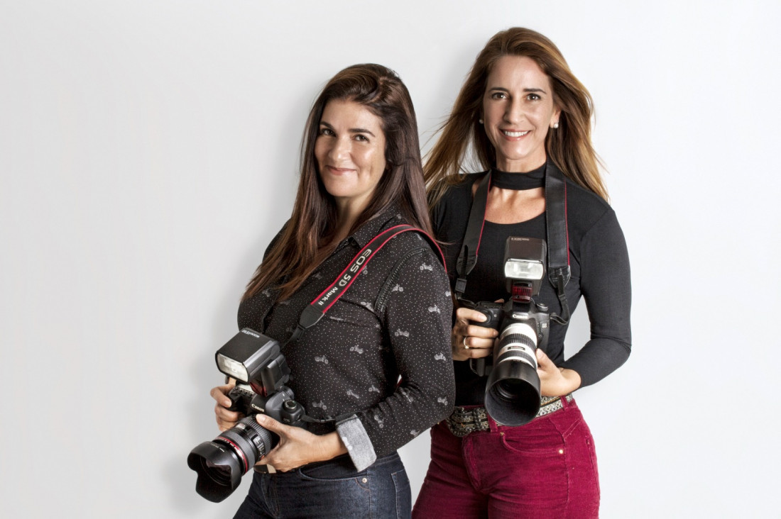 fotógrafas Nilva Damian e Sandra Puente