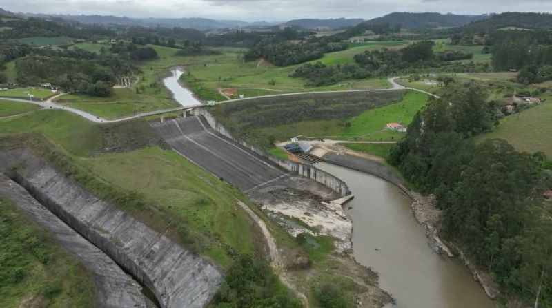 Pela primeira vez na história de Santa Catarina, barragem passa a ter operação remota