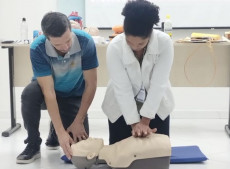 Saúde SC realiza formação prática em primeiros socorros para idosos