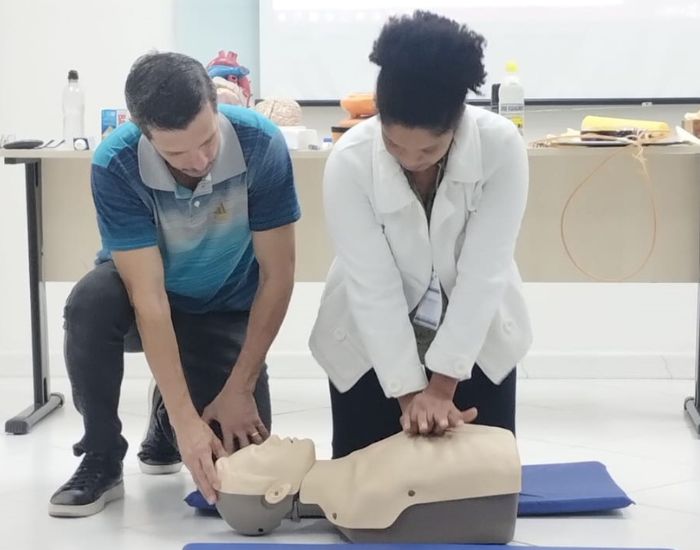 Saúde SC realiza formação prática em primeiros socorros para idosos