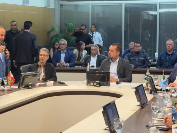 Jorginho Mello participou do encontro de governadores com o governador do Rio de Janeiro, Claudio Castro, no Rio