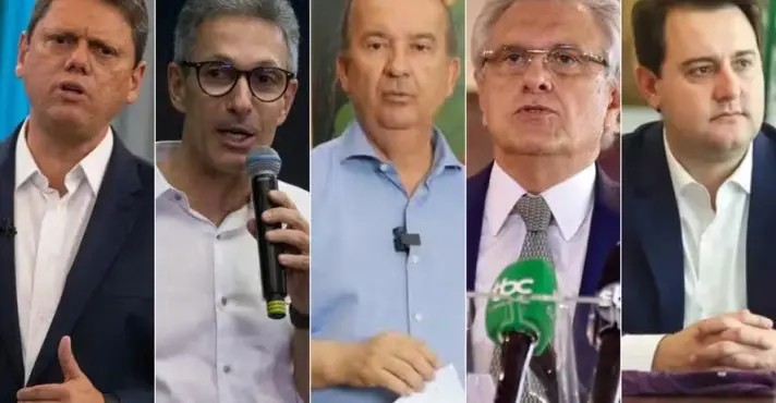 Governadores manifestaram apoio ao governador do Rio, Cláudio Castro