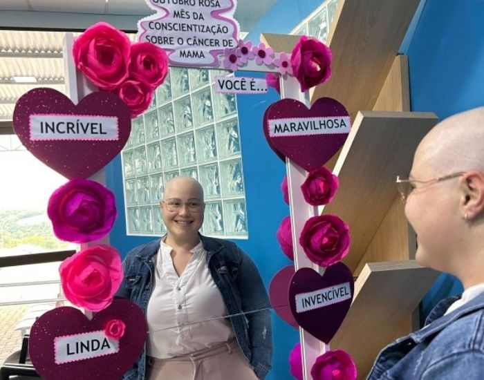 Outubro Rosa: Hospital Terezinha Gaio Basso promove ações de conscientização