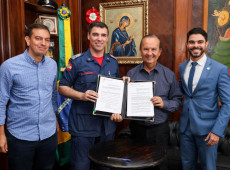 Governador sanciona Lei de Organização Básica do Corpo de Bombeiros de Santa Catarina
