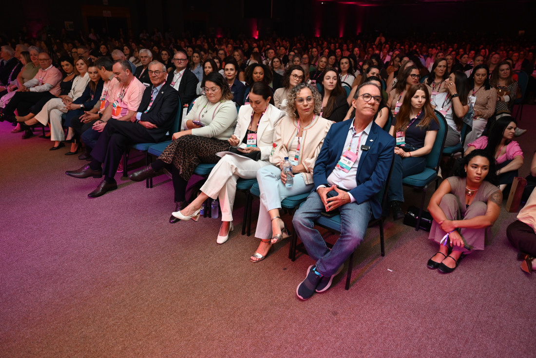 O presidente do Sebrae Nacional, Décio Lima, prestigiou a abertura do evento