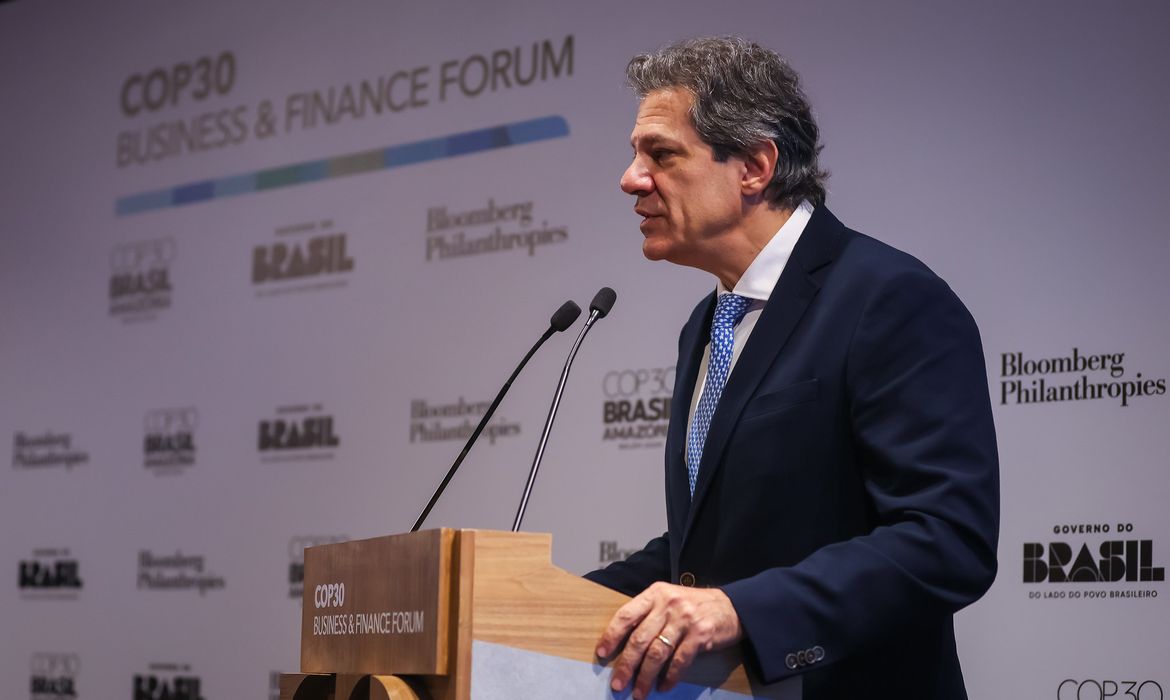 Haddad diz esperar US$ 10 bi para fundo de proteção às florestas