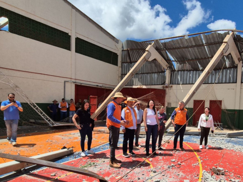 O primeiro deve ser construído durante na reconstrução da Escola Estadual Jacob Maran, na cidade de Dionísio Cerqueira.