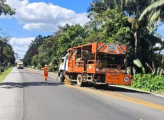 Diversas frentes de trabalho estão em andamento na região