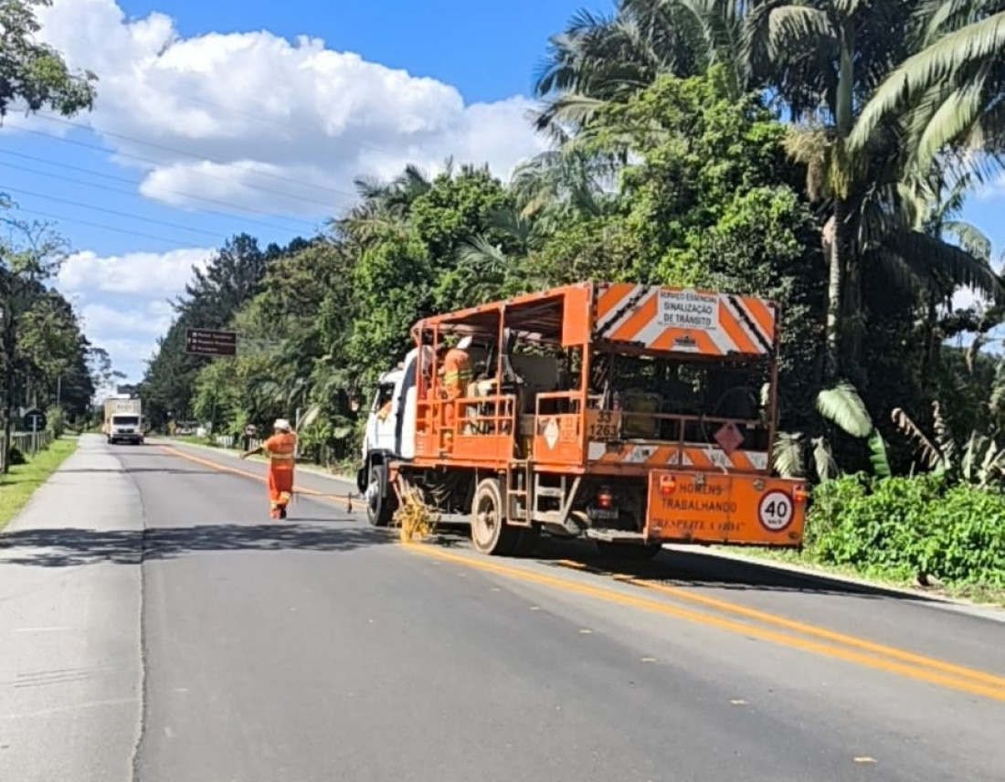 Diversas frentes de trabalho estão em andamento na região