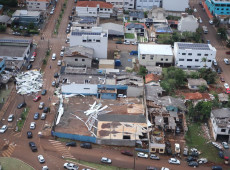 Governo garante verbas e serviços após tornado que atingiu o Paraná