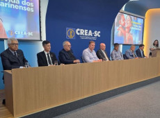 


A cerimônia de inauguração contou com a participação do presidente do CREA-SC, Eng. Kita Xavier e de outras lideranças do Conselho