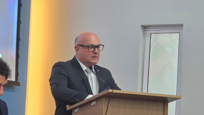 Em seu pronunciamento, o presidente Kita Xavier destacou que a nova sede é "a materialização do compromisso de estar cada vez mais próximo dos profissionais e da sociedade catarinense