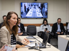 
Celina Lazzari, diretora da Associação Mátria, em apresentação na Comissão de Esportes e Lazer.
