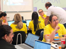 
Participantes do Reconecta em Rio do Sul, uma das 10 cidades que sediaram o evento