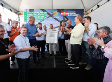 Governador anuncia investimentos em Santo Amaro da Imperatriz