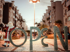 Para as crianças, haverá mais diversão com a recreação temática de Natal,