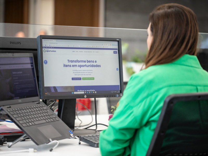 Portal registra itens que indústrias desejam doar, e cadastra pedidos de organizações 