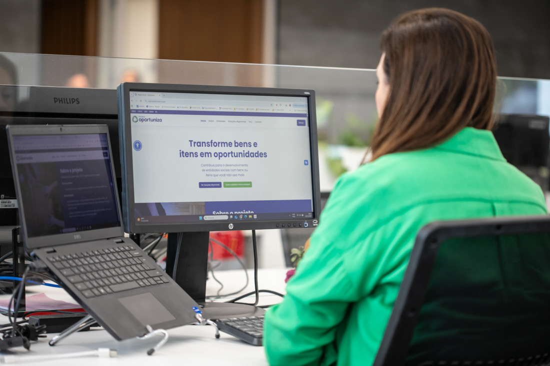 Portal registra itens que indústrias desejam doar, e cadastra pedidos de organizações 