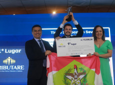 O Sindifisco/SC parabeniza o auditor Tiago Severo pela conquista e celebra o reconhecimento nacional do trabalho