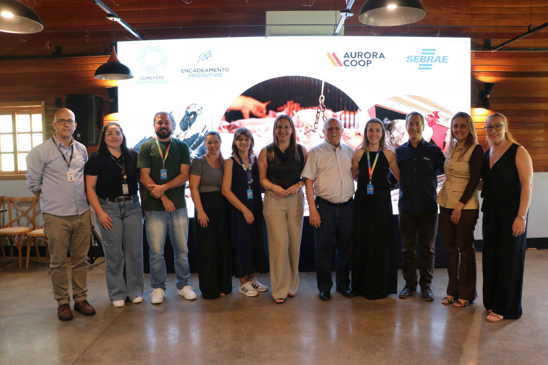 O encontro reuniu representantes do SebraeSC, Rio Grande do Sul e Paraná, além de entidades cooperativas e de crédito parceiras. 