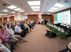 A solenidade contemplou homenagens aos presidentes de Sindicatos Rurais que contribuíram de forma expressiva para o desenvolvimento do setor.  