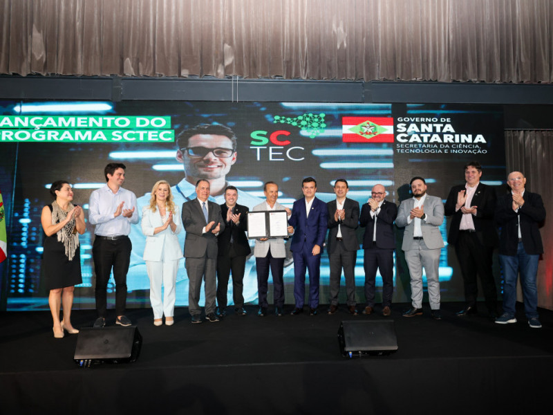 Lançamento foi realizado nesta segunda, na ACATE, em Florianópolis (Governo do Estado)