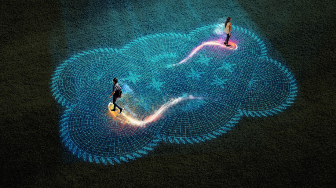 É o primeiro festival de luzes interativo, gratuito e totalmente integrado a um parque urbano na América Latina