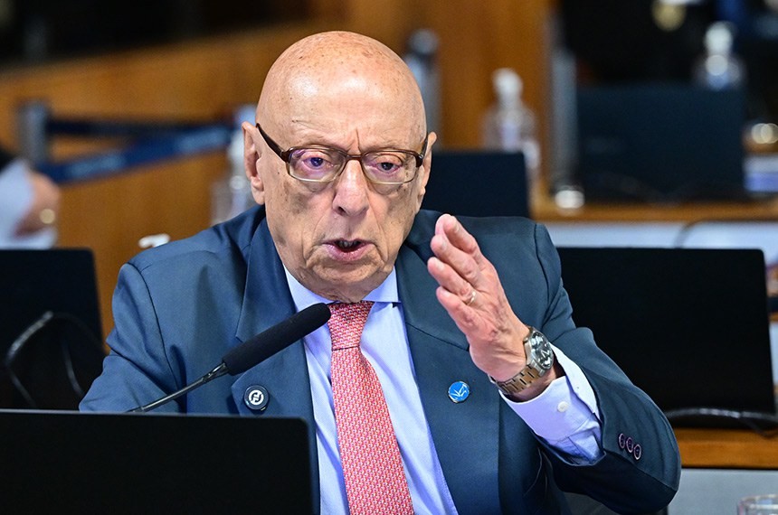 Escolha do senador Esperidião Amin como relator na CCJ foi anunciada pelo presidente do colegiado nesta quarta
