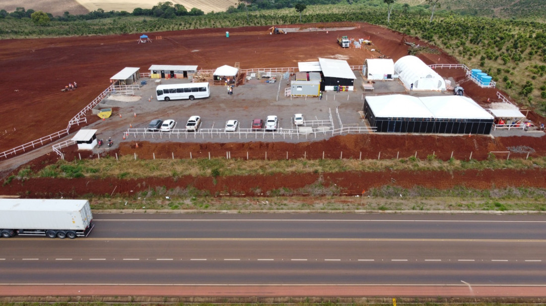 Obras da Subestação Chapecoense
