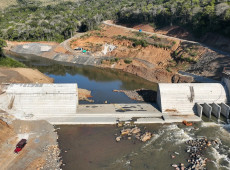 PCH Santo Cristo, entre Cap&atilde;o Alto e Lages, recebe apoio do Energia Boa e est&aacute; em fase avan&ccedil;ada de constru&ccedil;&atilde;o