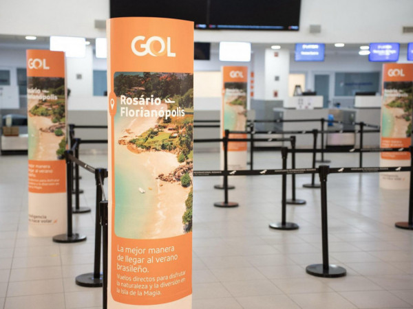 A GOL Linhas A&eacute;reas iniciou neste m&ecirc;s de janeiro as opera&ccedil;&otilde;es para C&oacute;rdoba (COR) e Ros&aacute;rio (ROS)