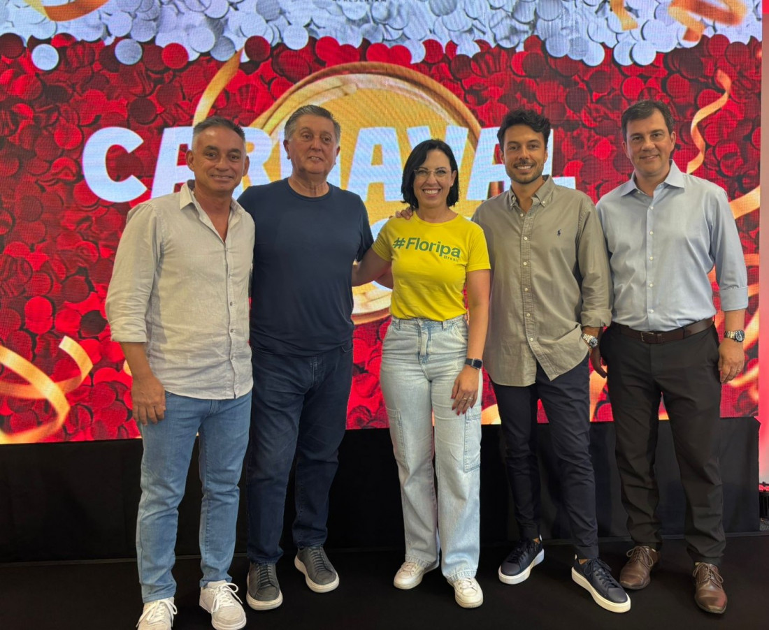 Fábio Botelho, Topázio Neto, Maryanne Mattos, Fernando Ligório e Juliano Richter Pires